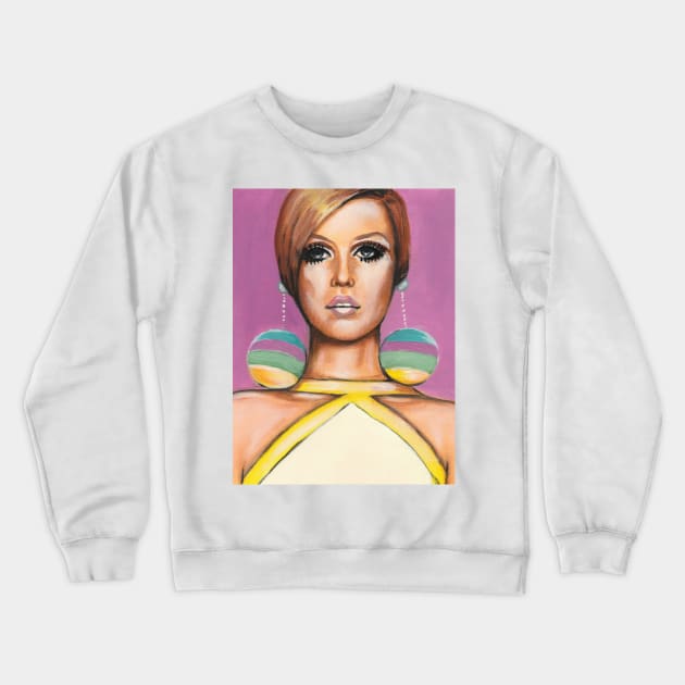 TWIGGY Crewneck Sweatshirt by Svetlana Pelin